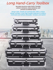 Factory Direct Sales Custom Aluminum Packaging <strong>Boxes</strong> Custom Large Heavy-Duty Aluminum <strong>Storage</strong> <strong>Briefcase</strong> Tool <strong>Storage</strong> Case - Product Image 6