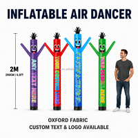 Danseur gonflable publicitaire sur mesure avec logo personnalisé pour la promotion