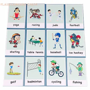 Customized Colorful Educational Posters Waterproof Poster For Kids