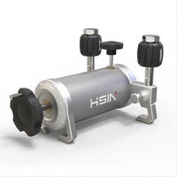 Bomba Manual Portátil de Calibración de Baja Presión HSIN619, Comparador de Presión Neumático Manual, Calibrador BSP NPT OEM