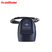 Escáner de Código de Barras Portátil SH-210 Scanhome, USB COM RS232 TTL Wi-Fi 485, Lector de Códigos QR, Certificado FCC, Sensor CMOS, 1 Año de Garantía, en Stock