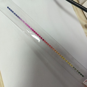 Pierres précieuses libres <span class=keywords><strong>de</strong></span> laboratoire couleur <span class=keywords><strong>saphir</strong></span> <span class=keywords><strong>de</strong></span> différentes tailles, taille octogonale 2x3mm 3x4mm 3x5mm 4x6mm - Product Image 5