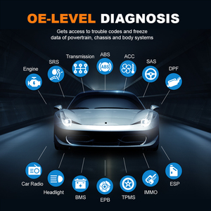 Lecteur <span class=keywords><strong>de</strong></span> codes OBD2 automobile NT710 2026 – Scanner <span class=keywords><strong>de</strong></span> diagnostic bidirectionnel toutes fonctions avec plus <span class=keywords><strong>de</strong></span> 30 fonctions <span class=keywords><strong>de</strong></span> réinitialisation – Le meilleur scanner OBD2 (PK Thinkdiag) - Product Image 5