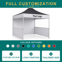 Tente d'exposition intérieure sportive imprimée sur mesure pour salons professionnels, événements publicitaires, auvent pop-up, cadre en aluminium 38 mm, personnalisable
