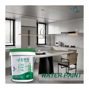 Waterproof Coating House Exterior Interior Latex Wall Paint Based Liquid Gold Paint Thailand Metallic Paint For House