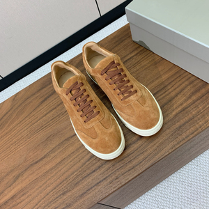 Nuevos Zapatos Casuales de Gamuza Estilo Oxford Retro para Hombre 2025, Diseño con Cordones para un Estilo Diario sin Esfuerzo, Verano y Otoño - Product Image 1