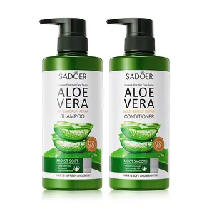 best private label hair care Anti-dandruff relieve itching aloe vera hair shampoo and conditioners