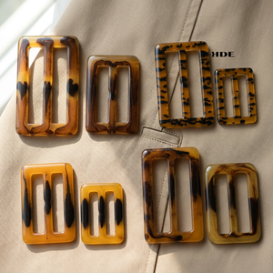 Boucle <span class=keywords><strong>de</strong></span> ceinture en résine dégradée <span class=keywords><strong>pour</strong></span> café, vente en gros, 3 vitesses, <span class=keywords><strong>bouton</strong></span> à clip haut <span class=keywords><strong>de</strong></span> gamme enduit, réglable 30 mm <span class=keywords><strong>pour</strong></span> chapeaux, sacs, vêtements - Product Image 1