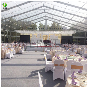 Carpa para Fiestas y Bodas con Estructura de Aleación de Aluminio, Doble Capa de Tela de PVC Impermeable, Construcción Modular para las Cuatro Estaciones, Tipo Extendido - Product Image 1