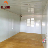 Cbox Espace de vie portable, logement modulaire, assemblage rapide, maison préfabriquée en conteneur détachable