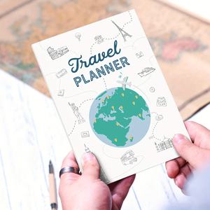 Journal de voyage non daté et organisateur de planificateur de voyage Journal guidé, vacances, Journal <span class=keywords><strong>du</strong></span> <span class=keywords><strong>voyageur</strong></span> - Product Image 2