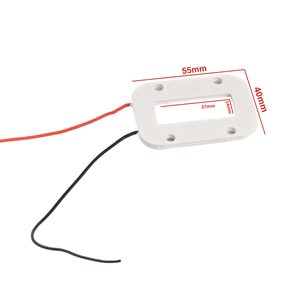 Plaque de refroidissement professionnelle ELECTROCOD Ring TEC 55x40 avec trou central 37x14 pour poignée laser à diode B02 S02 B04 S04, matériau allemand - Product Image 1