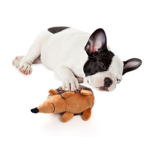 Jouet à mâcher interactif en peluche pour chien, en forme d'ormeau, résistant aux morsures, éco-responsable, avec son couineur, pour molaires, vente en gros - Product Image 5