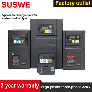 Bộ biến tần 3KW Bộ điều chỉnh tốc độ động cơ quạt ba pha 380V Bộ chuyển đổi tần số tĩnh - Product Image 3