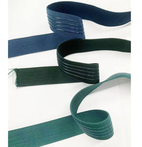 Bande de taille plate de pince de bande élastique de silicone extensible antidérapante pour des vêtements - Product Image 4