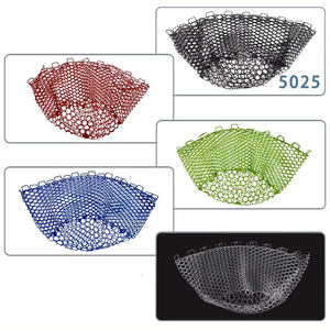 Sac en filet de silicone léger, couverture en filet, <span class=keywords><strong>tête</strong></span> de épuisette de pêche anti-accrocs, sans odeur, empêche les poissons de s'échapper, protège les poissons - Product Image 5