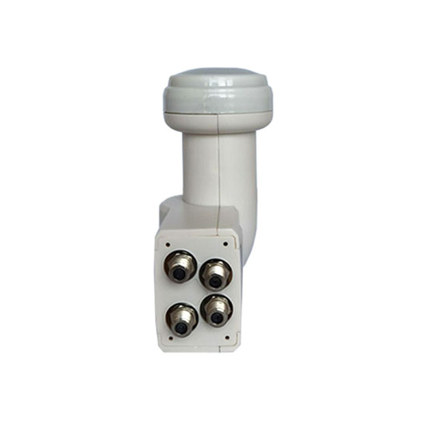 Ku Band Quattro LNB 4 Output Universal Satellite Receiver for Multi-Dwelling Unit TV Systems 9.75/10.6GHz L.O. Frequency