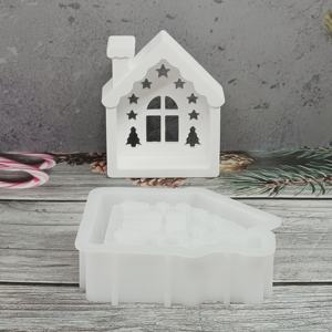 Molde de Silicona para Resina Hecho a Mano, Estilo DIY, Adornos Decorativos y Herramientas para Pasteles, Molde de Yeso para Resina - Product Image 2