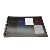 Impresión de Libros con Encuadernación de Alambre Personalizada Premium con Papel Couché para Manuales Empresariales, Catálogos y Presentaciones