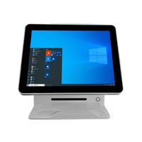 Venta Directa de Fábrica, Sistema POS con Pantalla Dual de 15.6 Pulgadas, Windows/Android, Todo en Uno, Punto de Venta, Caja Registradora para Comercio Minorista