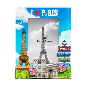 カスタムロゴ亜鉛合金金属フランスパリお土産デパリカドーデお土産冷蔵庫用マグネット - Product Image 3