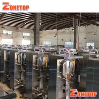 Machine à eau en sachet automatisée ZT1000 / Ensacheuse d'eau / Machine à emballer l'eau en sachets avec coupe automatique