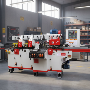 Dégauchisseuse industrielle quatre faces à moteur haute productivité pour le façonnage du bois - Product Image 1