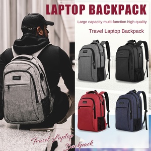 Tùy Chỉnh 15.6 Inch Chống Trộm Mỏng Máy Tính Xách Tay Ba Lô Chống Nước Kinh Doanh Du Lịch Túi USB Sạc Cổng Mạnh Mẽ - Product Image 3