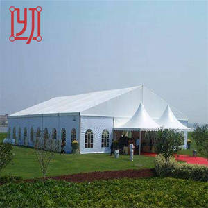 Carpa de Lona Impermeable para 100 Personas, con Cubierta de PVC y Estructura de Aluminio, para Bodas, Fiestas, Exposiciones, en Pakistán - Product Image 4