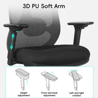 Chaise de bureau ergonomique exécutive en maille, vente en gros directe d'usine chinoise