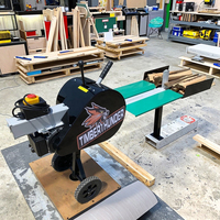 Fendeuse de bûches électrique cinétique FlyWheel 8 tonnes