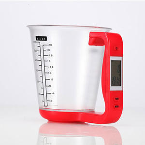 Báscula de Cocina Electrónica de 5 kg con Tazas de Medición de 1 kg, Herramientas de Medición para Repostería y Líquidos, Directo de Fábrica - Product Image 1