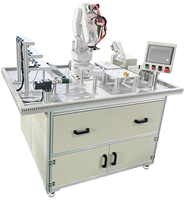 Plataforma de Entrenamiento de Robots Industriales con Módulo de Visión y PLC
