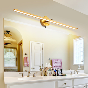 Zhongshan, luces de espejo acrílicas modernas, barra moderna, lámpara Led para baño, lámpara de pared de tocador con enchufe - Product Image 4