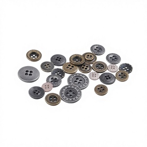 Boucle en alliage à motif d'ancrage boutonné à quatre points, bords larges à pois, rayures diagonales, œillets en forme de bol 26041003 - Product Image 2