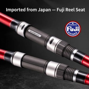 Nouvelle <span class=keywords><strong>Canne</strong></span> à Pêche Surf Casting <span class=keywords><strong>Lurekiller</strong></span> Lure Killer Surf Master 4.2m 100-300g 3 Sections en Carbone avec Guides FUJI, Poids Léger Seulement 410g - Product Image 5