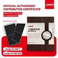 Panneaux solaires LONGi 615W 620W 625W 640W 645W 650W, module PV 650 Watt, panneau solaire à demi-cellules de type N avec certification CE TUV