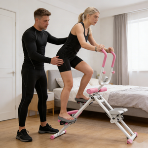 Appareil d'exercice abdominal Power Plank Ab Crunch Machine, entraînement en 5 minutes, équipement d'exercice abdominal réglable, AB Core Cruncher Glider Trainer - Product Image 2
