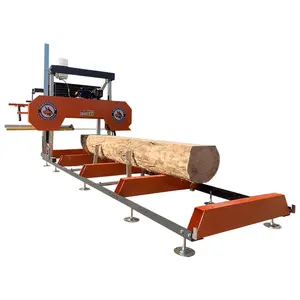Rima band sawmill mini portable mobile saw machines with 18/26/31 inch cutting width