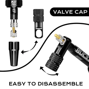 BUCKLOS vélo Presta <span class=keywords><strong>Valve</strong></span> 40/44/55/60/65mm montagne route vélo Tubeless français alliage d'aluminium vélo <span class=keywords><strong>Valve</strong></span> amovible - Product Image 4
