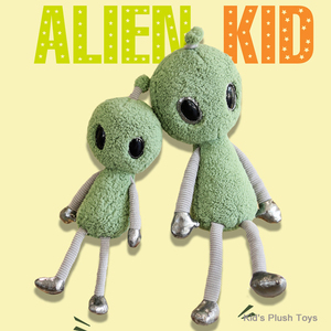 Green Aliens Peluche Juguete Dibujos animados Animales de peluche Regalo para niños Coleccionistas - Product Image 6