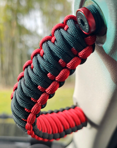 Poignée <span class=keywords><strong>de</strong></span> maintien <span class=keywords><strong>de</strong></span> voiture en polyester, personnalisable avec logo, universelle, pour appui-tête <span class=keywords><strong>de</strong></span> siège arrière, faite à la main, rétractable, en paracorde, pour <span class=keywords><strong>barre</strong></span> anti-roulis - Product Image 2