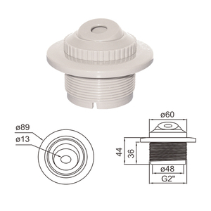 Boquillas <span class=keywords><strong>de</strong></span> chorro <span class=keywords><strong>de</strong></span> agua duraderas para piscinas, accesorios <span class=keywords><strong>de</strong></span> plástico ABS para SPA, boquillas <span class=keywords><strong>de</strong></span> pulverización tipo ojo <span class=keywords><strong>de</strong></span> pez - Product Image 3