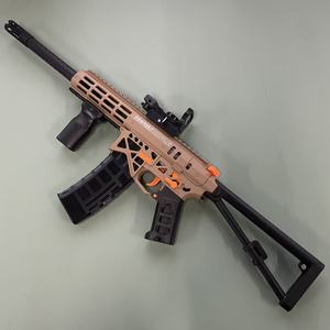 Pistolet à billes électriques J11 anti-parasites, type briquet, avec étui, billes en plastique BB réelles de 9 mm, pistolet souple à piles - Product Image 4