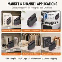 Rasoir anti-bouloches électrique à double lame, pliable à 180 degrés, rechargeable USB-C, avec LED, pour tissus, OEM ODM, vente en gros, personnalisation