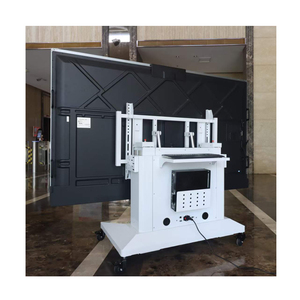 Stanza di formazione su misura elettrico telescopico inclinazione <span class=keywords><strong>Mobile</strong></span> <span class=keywords><strong>Tv</strong></span> carrello di sollevamento carrello con ruote a discesa <span class=keywords><strong>Mobile</strong></span> <span class=keywords><strong>TV</strong></span> piano di montaggio - Product Image 5