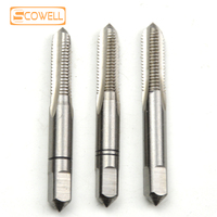 HSS M2 Machine Spirale Point Droit Cannelé Filetage Métrique Plug Main Tarauds Foret Ensemble Die Outils