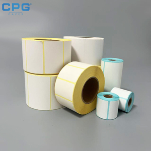 Thermal <b>Roll</b> <b>Paper</b> Sticker 30x50mm Frozen Adhesive OEM Custom Thermal Label <b>Paper</b> for Automotive Work Order - Product Image 1