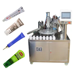 Industrial High Speed Jelly Semi-Automatic Small Silicone Automatic Toothpaste Tube Filling Sealing Machine