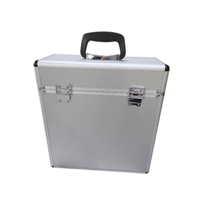 Gran oferta, estuche de almacenamiento de discos de vinilo vintage para álbumes LP, caja de transporte portátil para discos CD, herramienta organizadora para el hogar y la oficina - Product Image 2